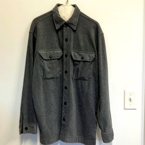 Vintage men’s structure shirt jacket in size small